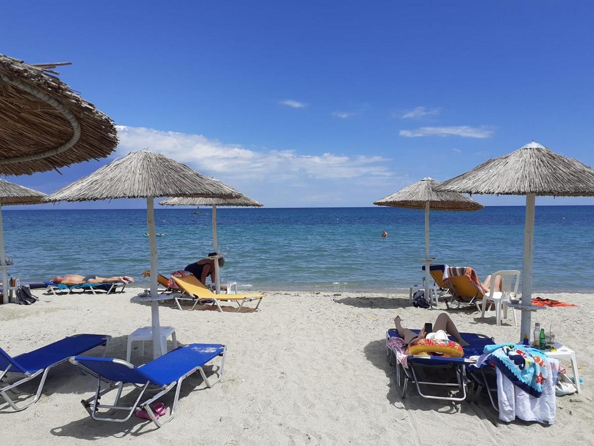 Hotel Zografos Paralía Kültér fotó